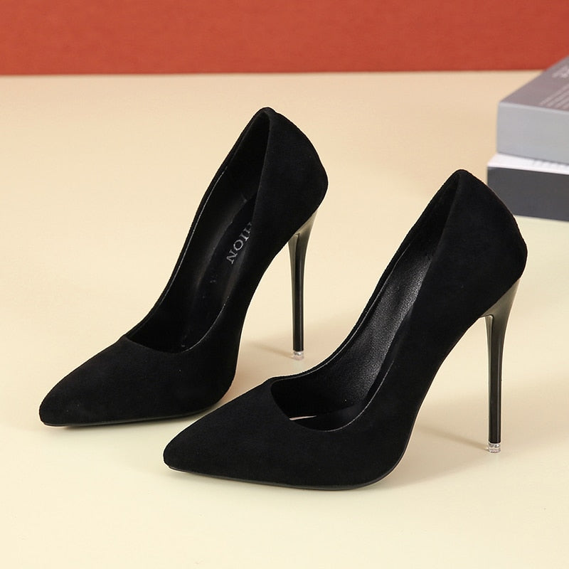 Elegant High-Heel Pumps in Extended Sizes for Crossdressers - Style 3 - Image 19