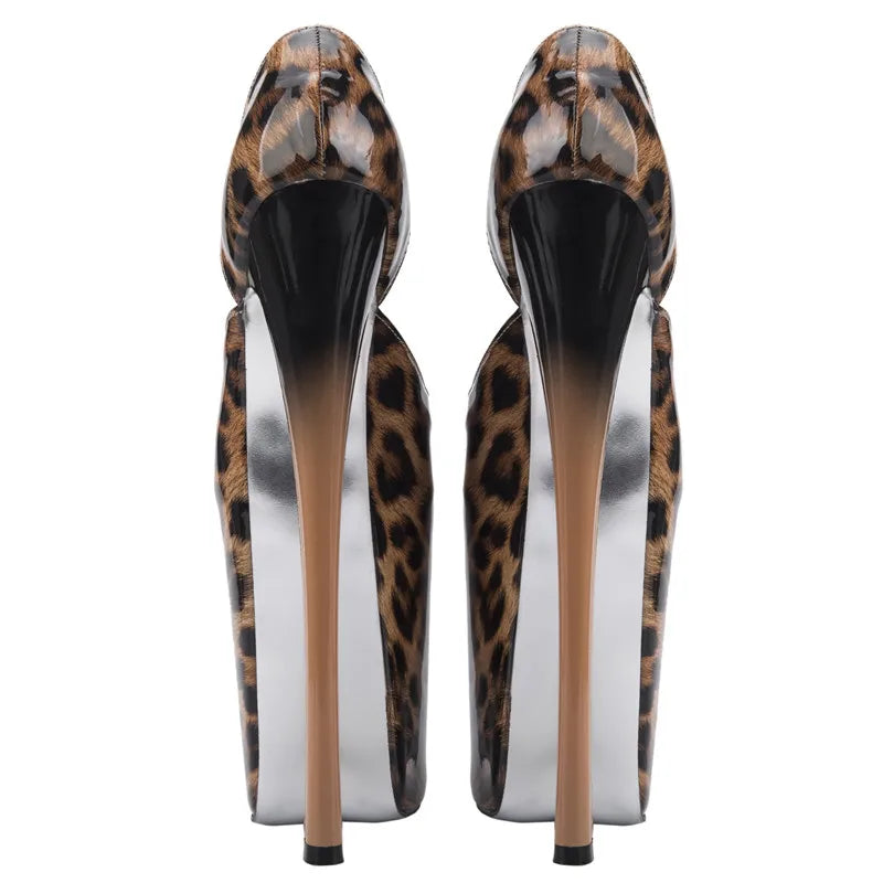 Platform Sandals in Extended Sizes for Crossdressers - Image 5