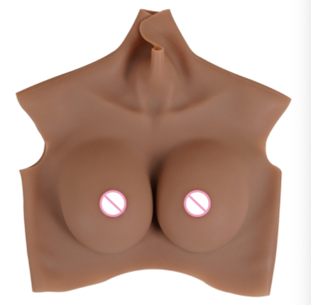No-Oil Full Silicone Bodysuit with Breast Forms - Style 3 - Image 9