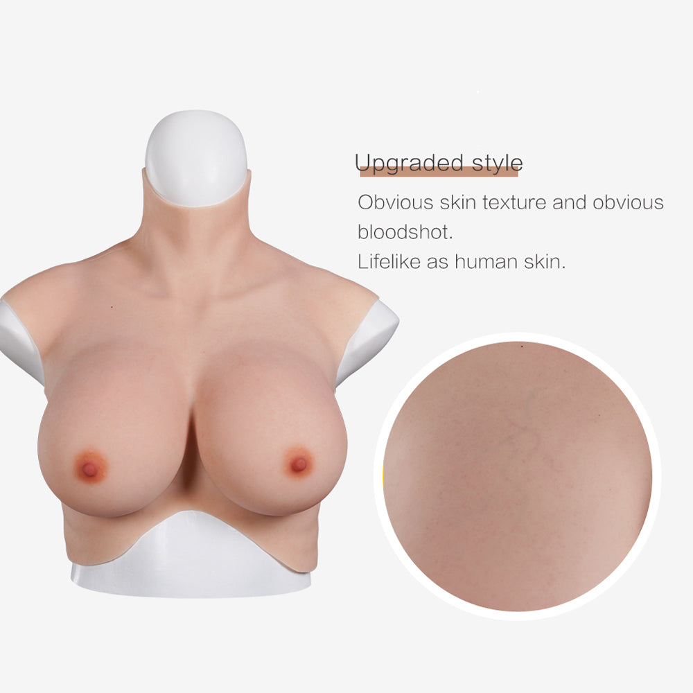 No-Oil Extended-Cup Silicone Breastplate - Style 2 - Image 3