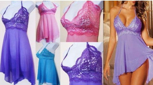 Plus Size Feminine Lingerie Set for Crossdressers - Style 4 - Image 3