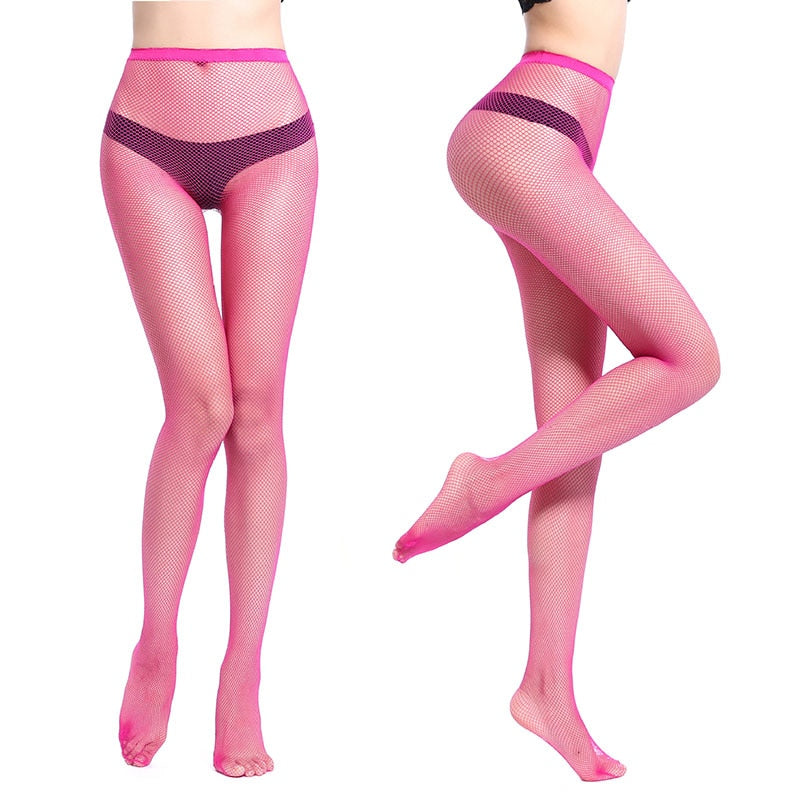 Fishnet High-Waist Hosiery for Crossdressers - Image 16