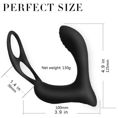 Experience Dual Pleasure with the 2 Types Anal Vibrator - Male Prostate Massage