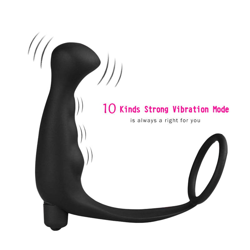 Experience Dual Pleasure with the 2 Types Anal Vibrator - Male Prostate Massage - Image 3