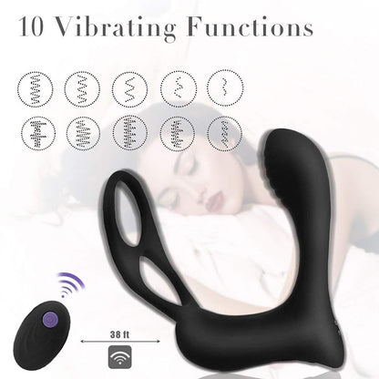 Experience Dual Pleasure with the 2 Types Anal Vibrator - Male Prostate Massage