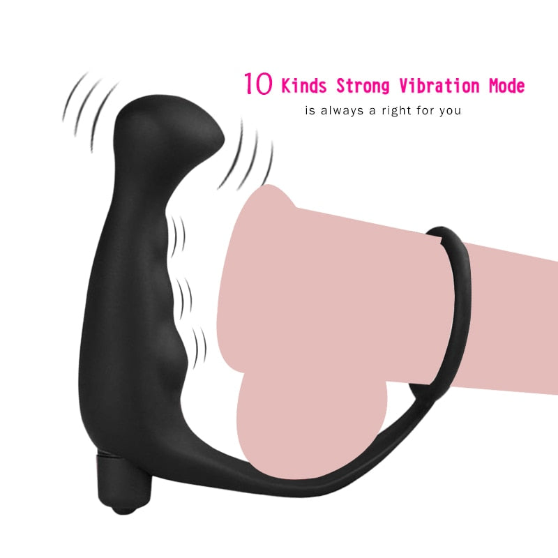 Experience Dual Pleasure with the 2 Types Anal Vibrator - Male Prostate Massage - Image 6