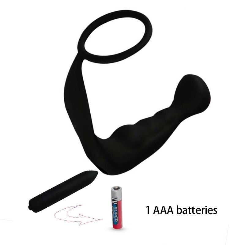 Experience Dual Pleasure with the 2 Types Anal Vibrator - Male Prostate Massage - Image 8