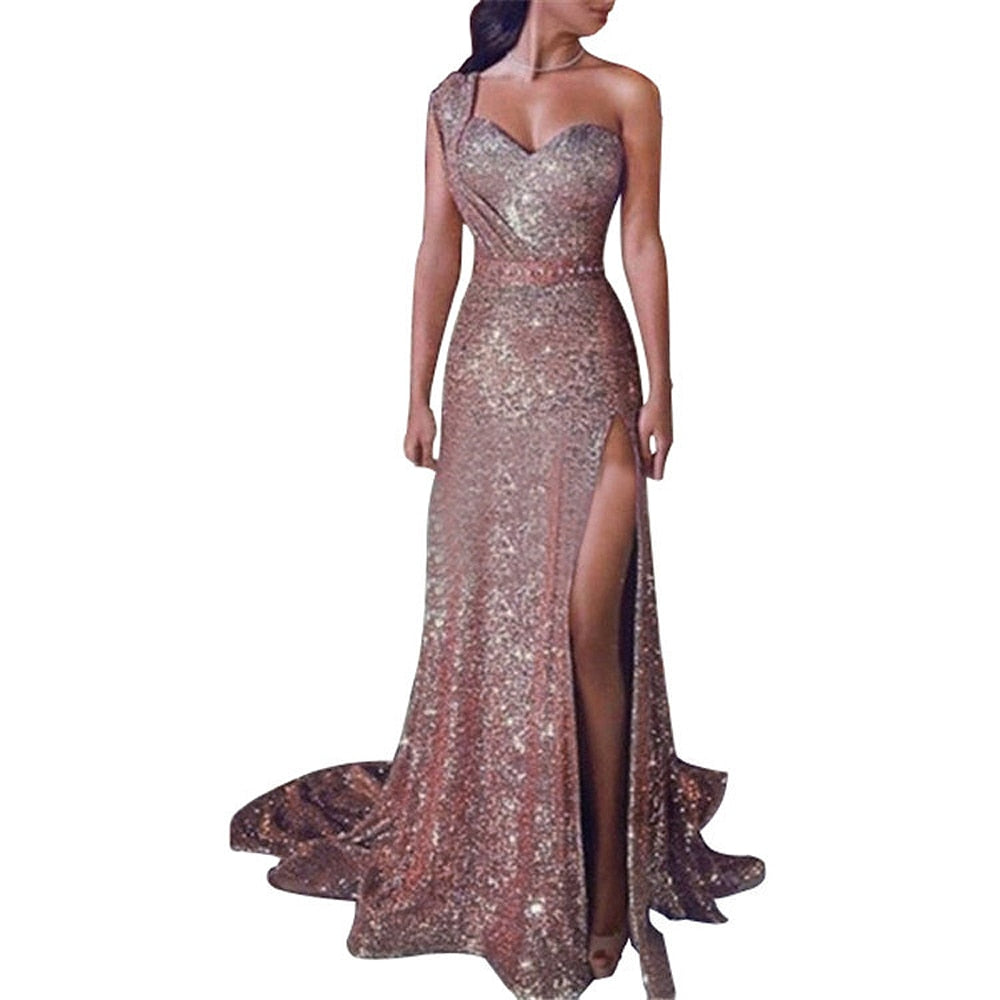 Long Evening Party Dress for Crossdressers - Style 2 - Image 11