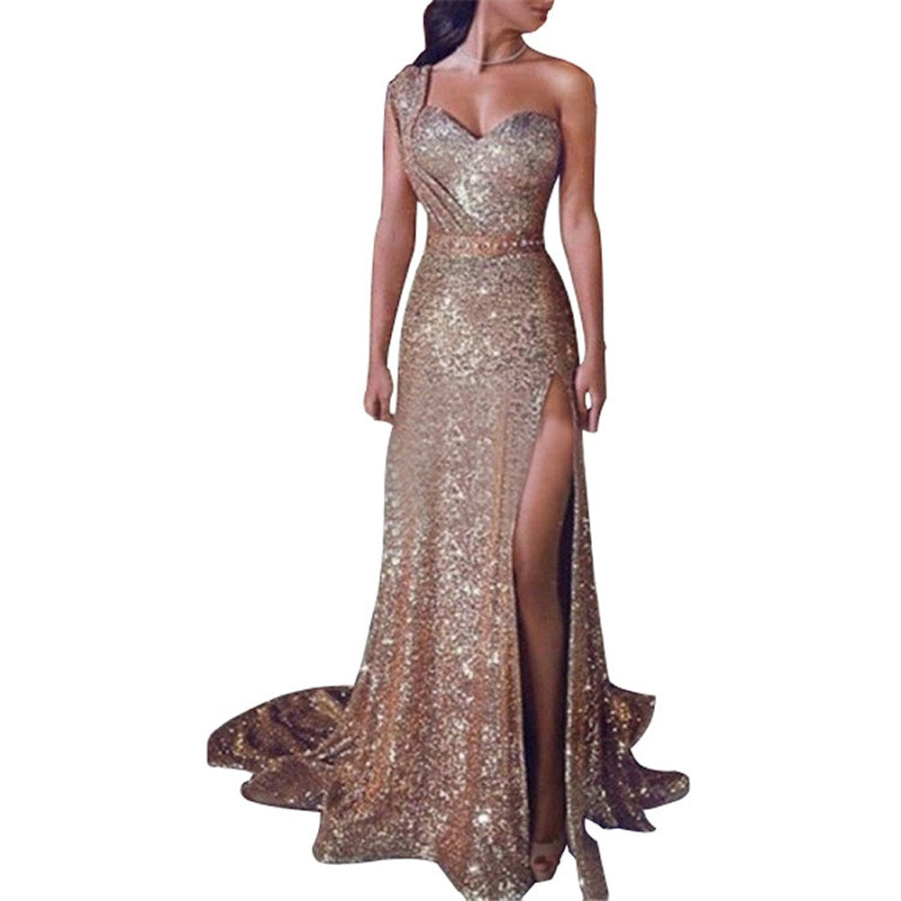 Long Evening Party Dress for Crossdressers - Style 2 - Image 16