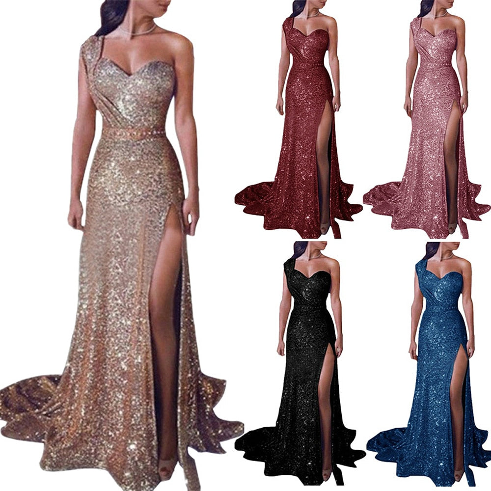Long Evening Party Dress for Crossdressers - Style 2 - Image 17