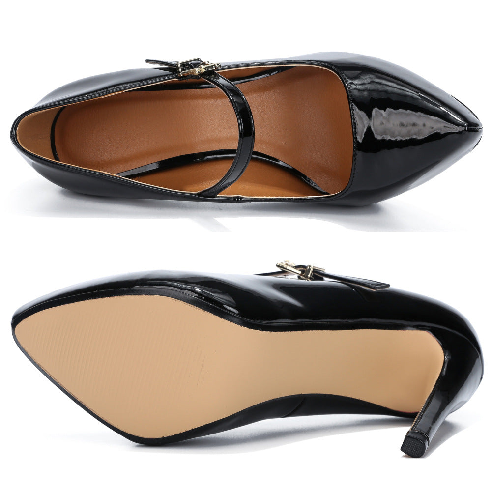 Stiletto High Heels in Extended Sizes for Crossdressers - Style 2 - Image 5