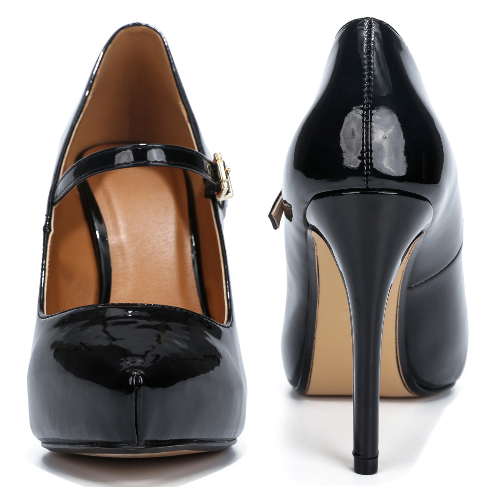 Stiletto High Heels in Extended Sizes for Crossdressers - Style 2 - Image 26