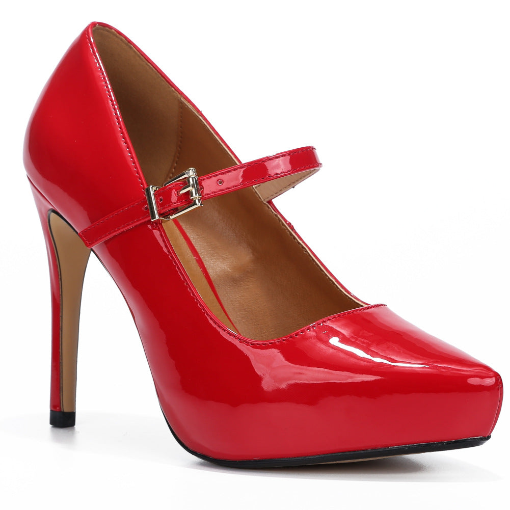 Stiletto High Heels in Extended Sizes for Crossdressers - Style 2 - Image 22