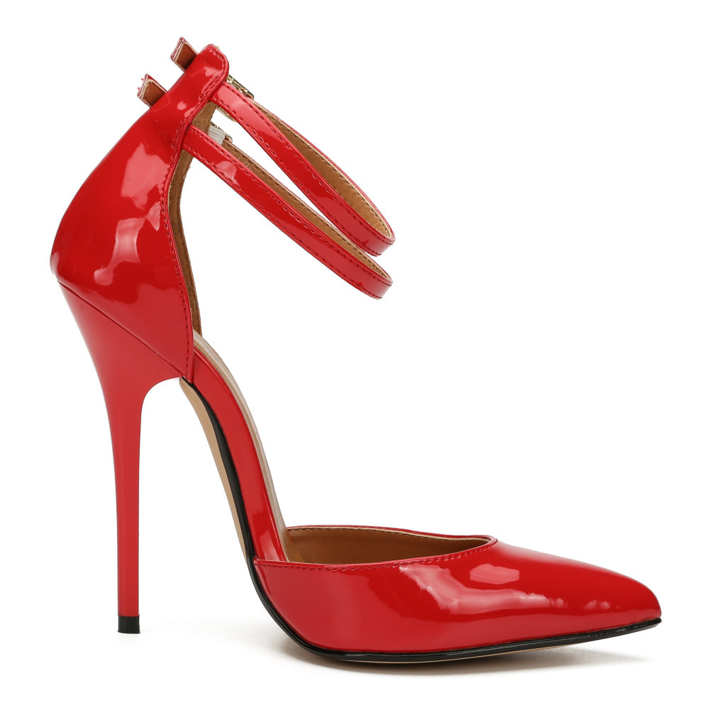 Stiletto High Heels in Extended Sizes for Crossdressers - Style 3 - Image 22