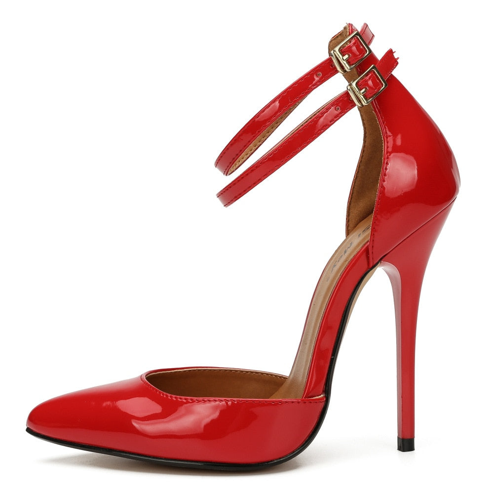 Stiletto High Heels in Extended Sizes for Crossdressers - Style 3 - Image 16