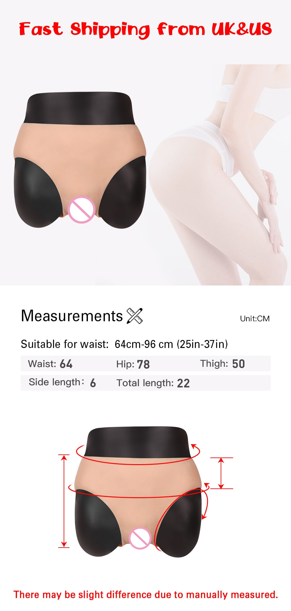 Silicone Appearance Panties for Crossdressers - Style 4 - Image 8