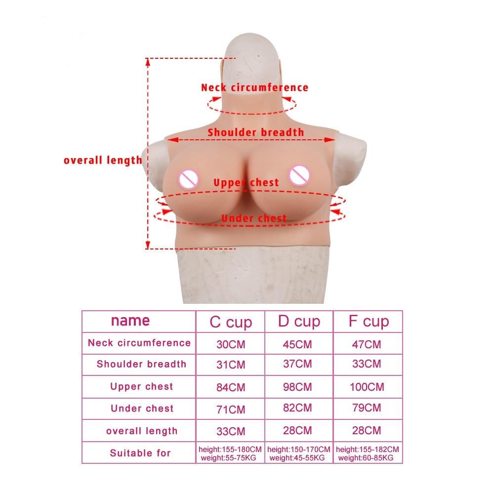 Silicone Breast Forms for Crossdressers - Realistic Fake Boobs