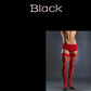 Sheer Thigh-High Stockings and Boxer Underwear Set
