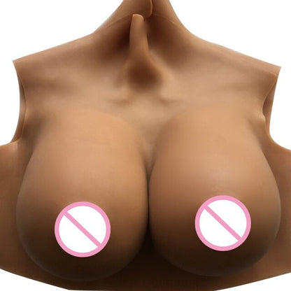 Fake Boobs Transgender C/D/E/G Cup Breast Forms Silicone