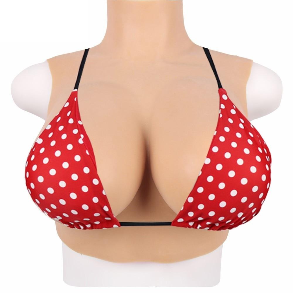 G-Cup Silicone Breastplate with Filling Options - product image 1