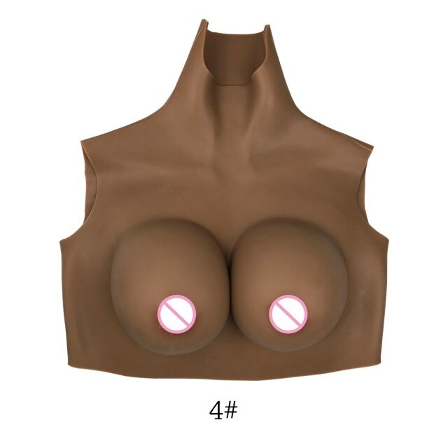 G-Cup Silicone Breastplate with Filling Options - product image 9