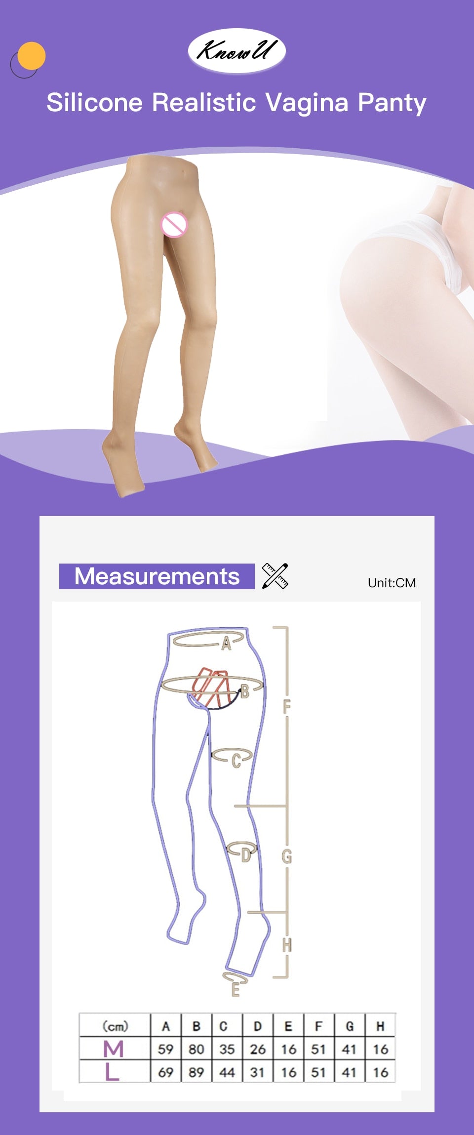 Silicone Appearance Panties for Crossdressers - Style 2 - Image 9