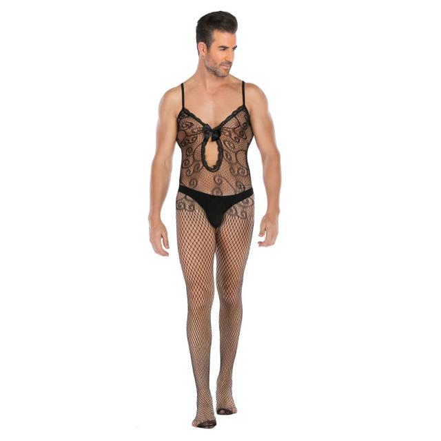 Submissive Sissy Stockings - Fetish Body Pantyhose for Men