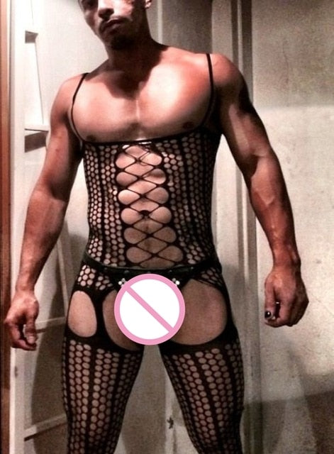 Fishnet Nightwear for Crossdressers - Image 12