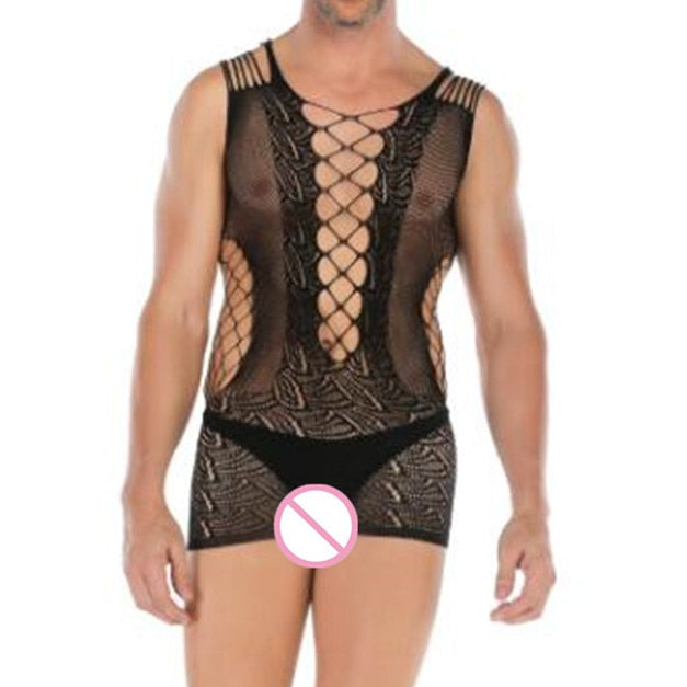 Fishnet Nightwear for Crossdressers - Image 19