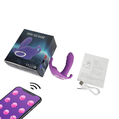 Revolutionize Your Intimacy: APP Remote Control Vibrator - Couples' Adult Toy for G-Spot and Clitoris Stimulation, Vagina Eggs Included - Discover Ultimate Pleasure