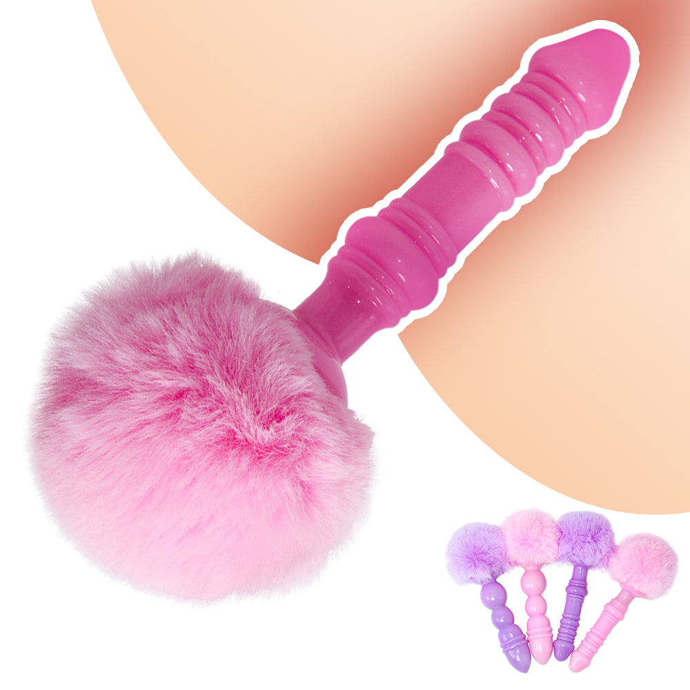 Anal Bead Anal Plug with Vibrating Rabbit Ears - Explore New Depths of Pleasure - Image 4