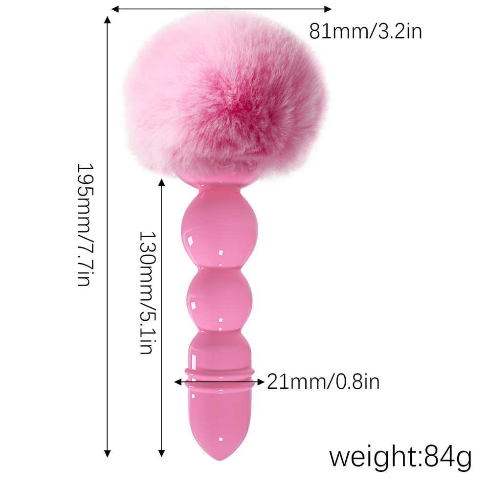 Anal Bead Anal Plug with Vibrating Rabbit Ears - Explore New Depths of Pleasure - Image 17