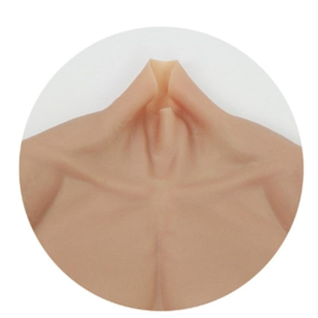 Silicone Gel Filled Fake Boobs for Crossdressers - Wider Shoulder, B/C/D/F Cup Options