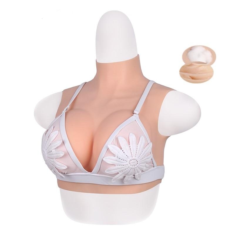 C-Cup Silicone Breastplate with Filling Options - product image 1