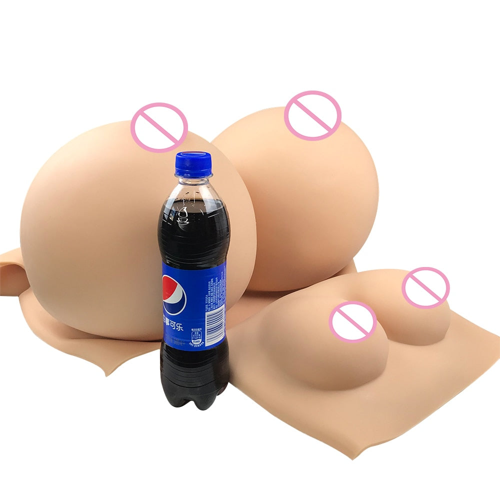 Oversized Z-Cup Silicone Breast Forms - product image 12