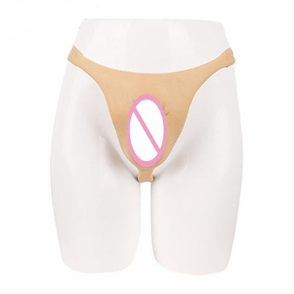 Silicone Thong Panty Vagina