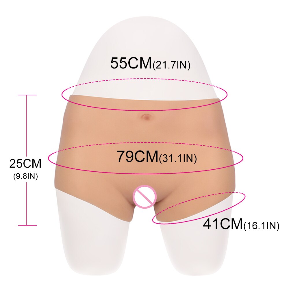 Silicone Appearance Pants for Crossdressers - Style 2 - Image 5