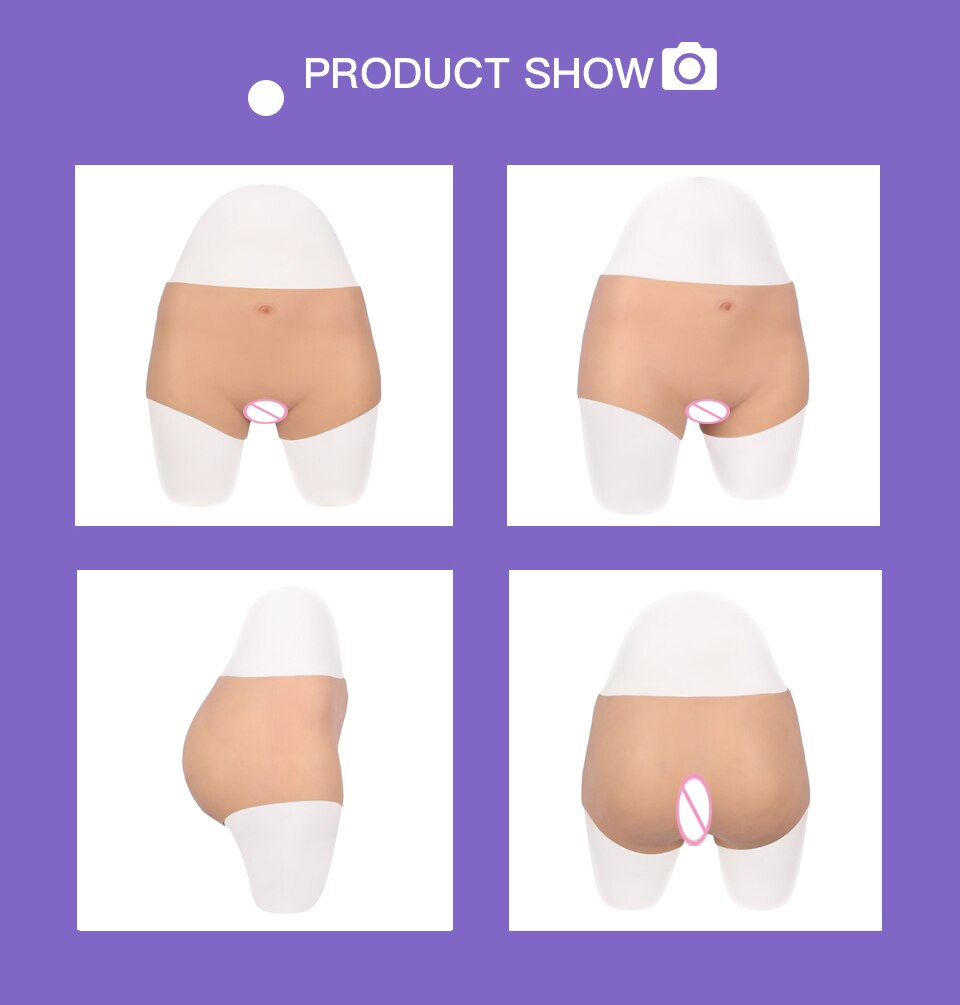 Silicone Appearance Pants for Crossdressers - Style 2 - Image 7