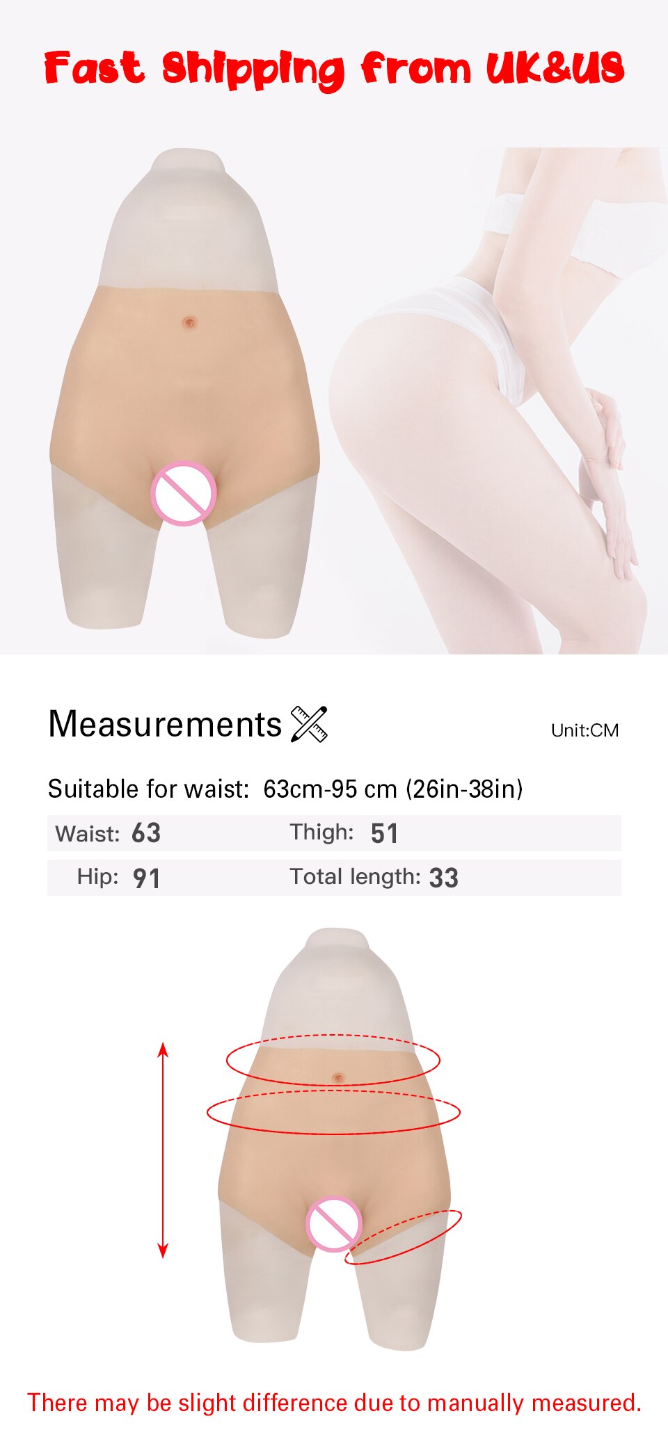 Silicone Hip-Shaping Pants for Crossdressers - Style 4 - Image 6