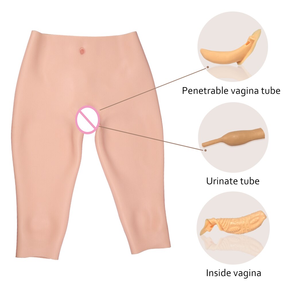 Silicone Appearance Pants for Crossdressers - Style 4 - Image 5