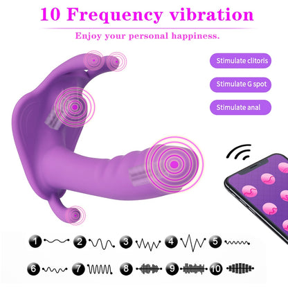 Revolutionize Your Intimacy: APP Remote Control Vibrator - Couples' Adult Toy for G-Spot and Clitoris Stimulation, Vagina Eggs Included - Discover Ultimate Pleasure