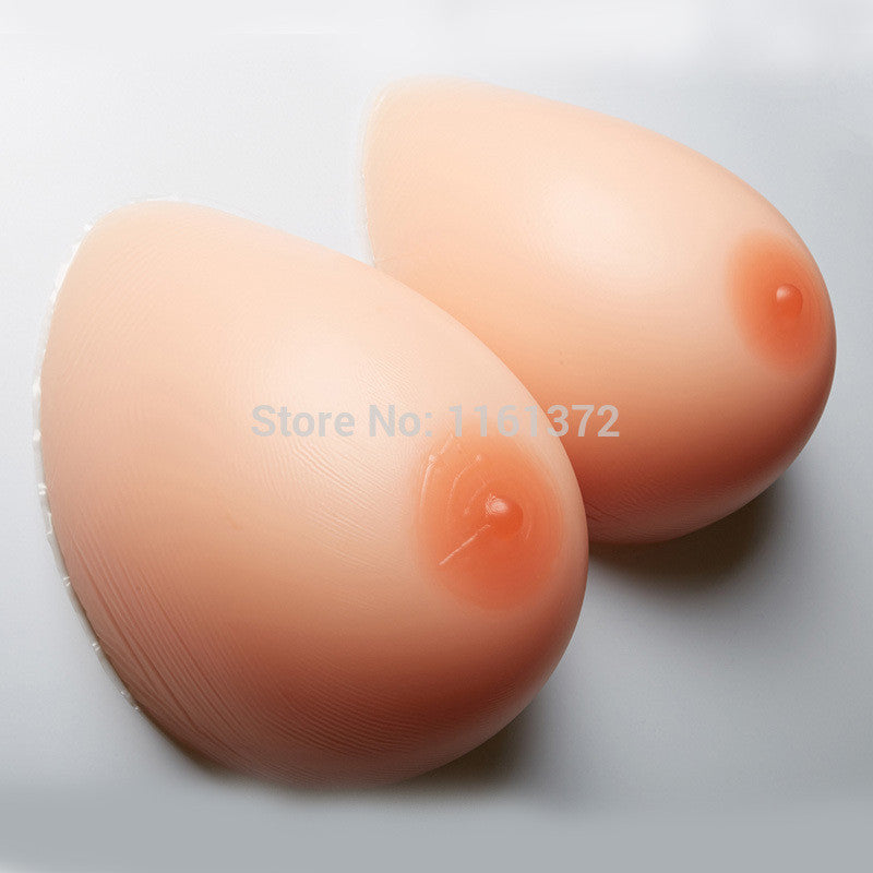 500g/pair Premium Silicone Breast Forms for Crossdressers and Transgender Women