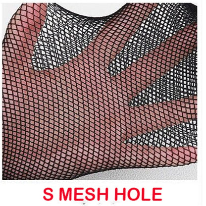 High Knee Long Mesh Tights