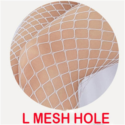 High Knee Long Mesh Tights