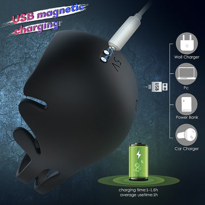 Ultimate Pleasure Experience: Wireless Remote Control Vibrating Penis Massager - Testicle Vibrating Men's Masturbator