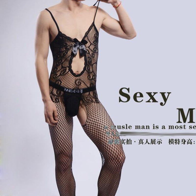 Bodystocking for Crossdressers - Style 2 - Image 1