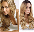 Long Curly Blonde Wig for Crossdressers