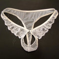 Men's sexy open crotch panties
