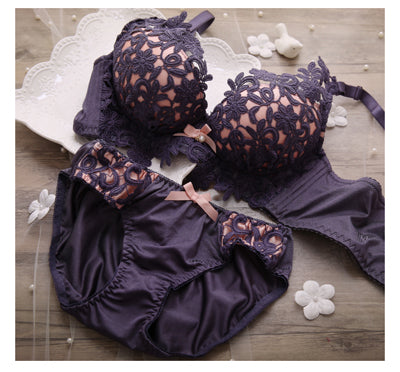 Push Up Bra & Briefs Set