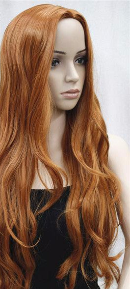 Wavy Blonde Synthetic Wig - Long Hair for Crossdressers - Add a Touch of Glamour